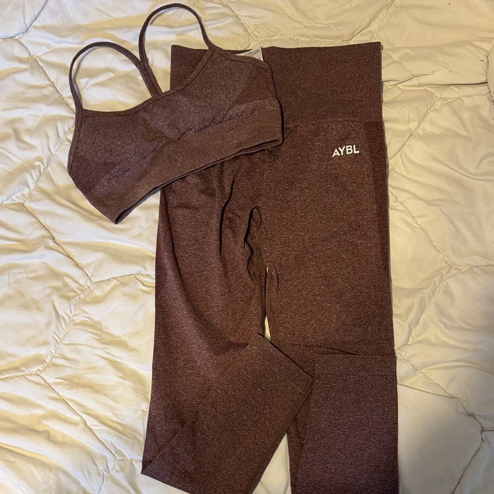 AYBL Chocolate Activewear Set
